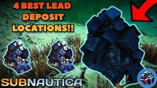 BEST LEAD Deposit LOCATIONS in Subnautica