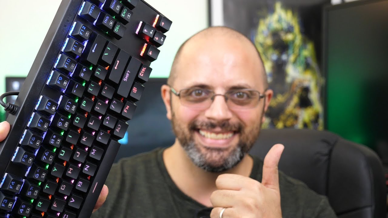 AUKEY 87 Key Gaming KM-G7 Mechanical Keyboard Review (under $35)