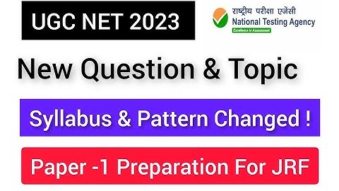 Ugc Net 2023 । Ugc Net Pattern 2023 । Ugc Net Syllabus 2023 । Ugc Net Dec 2022 Exam Date । Nta Net