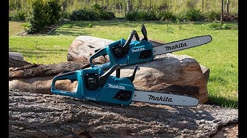18Vx2 Brushless Chainsaws (DUC355 & DUC405)