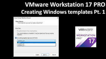 VMware Workstation: Creating Windows templates Pt. 1