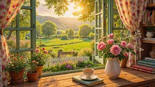 rose garden morning 🌸 relaxing nature sounds for romanticizing spring days | sound for focus