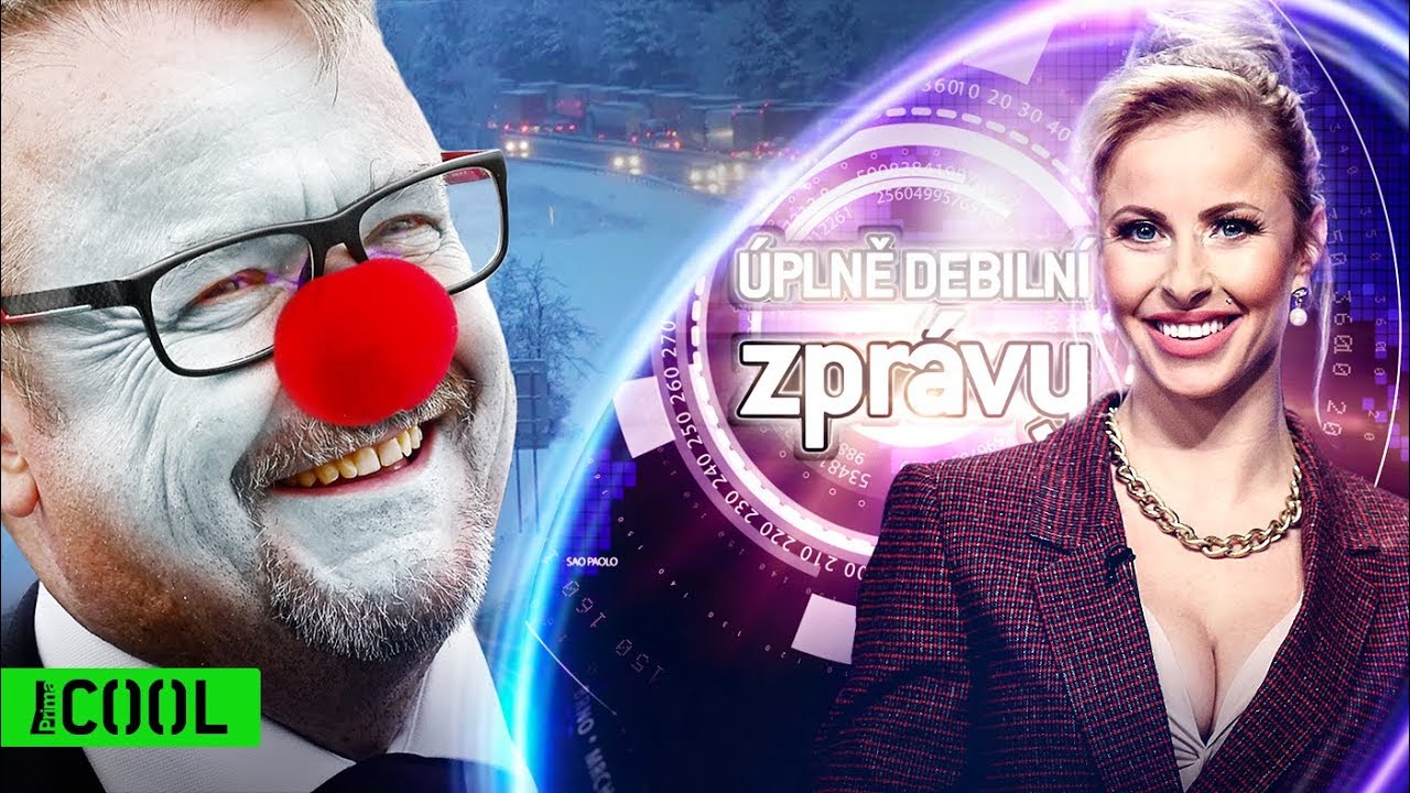 prima cool tv program Konspirace Ťokovy demise – Úplně debilní zprávy Prima COOL (10.4.2019)