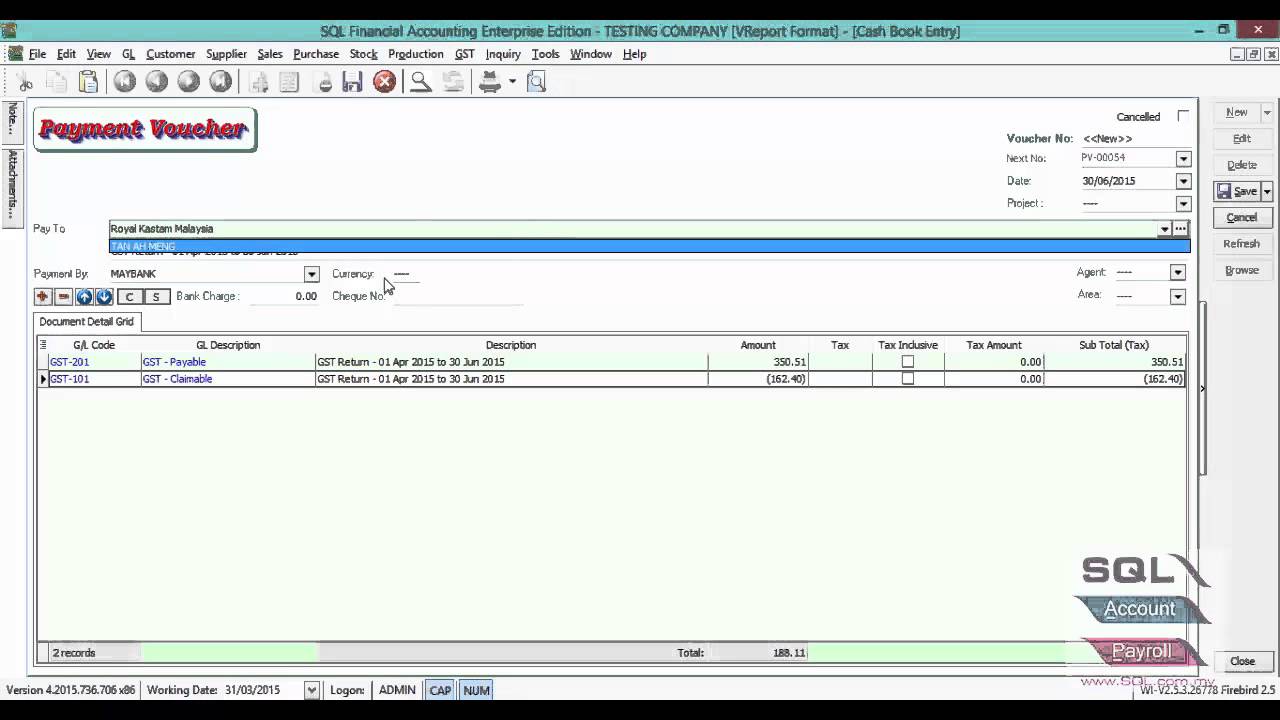 voucher generate fee generate 27 YouTube GST Auto Voucher Payment GST 03 voucher generate fee generate 27 YouTube GST Auto Voucher Payment GST 03