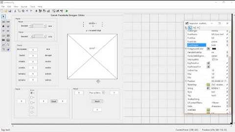 CARA MEMBUAT SLIDER, LISTBOX, POP-UP MENU, RADIO BUTTON DAN AXES GUIDE MATLAB