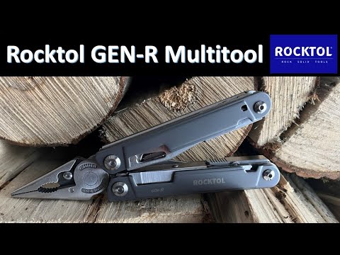 Мультитул Rocktol 16-в-1 с нейлоновым чехлом, видео 1