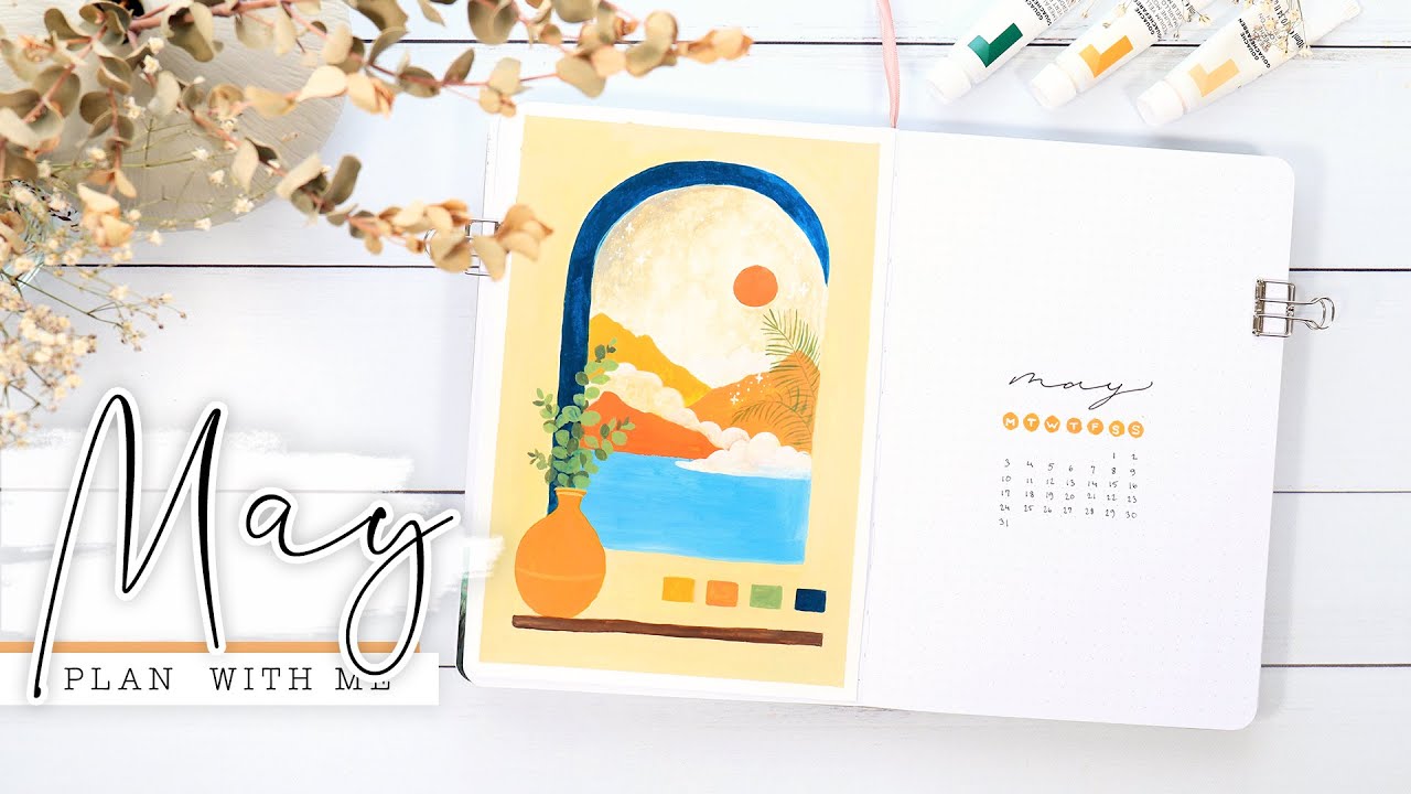 MAY 2021 Plan With Me // Bullet Journal Monthly Setup