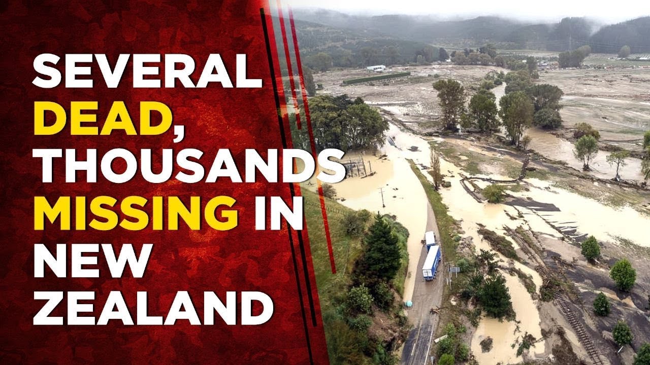 Gabrielle Cyclone Live : Police Continues To Recover Bodies, Thousands Still Missing In New Zealand
