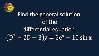 Working Rules For Finding Particular Integral For Differential Equations (MM-10.2-3)