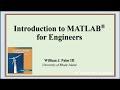 MATLAB FOR ENGINEERS | Minimizing Function with several variables