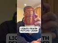 Liquid Death Psycho Cider #review #liquiddeath #applecider #pumpkinseason #fallvibes #snackreview