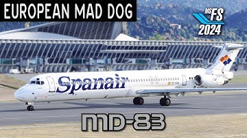 Leonardo MD-83 | Spanair Full Flight LEBB to LGAV | MSFS 2024 | Beyond ATC