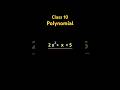 What is a Polynomial? Simple Explanation for Class 9 & 10 ๐