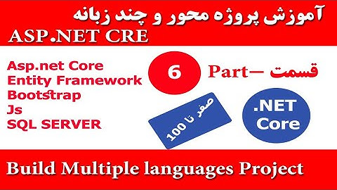 آموزش aspnet core 6 پروژه محور رایگان : model binder