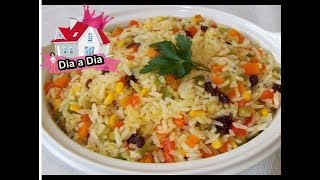 ARROZ COLORIDO E TEMPERADO ANO NOVO