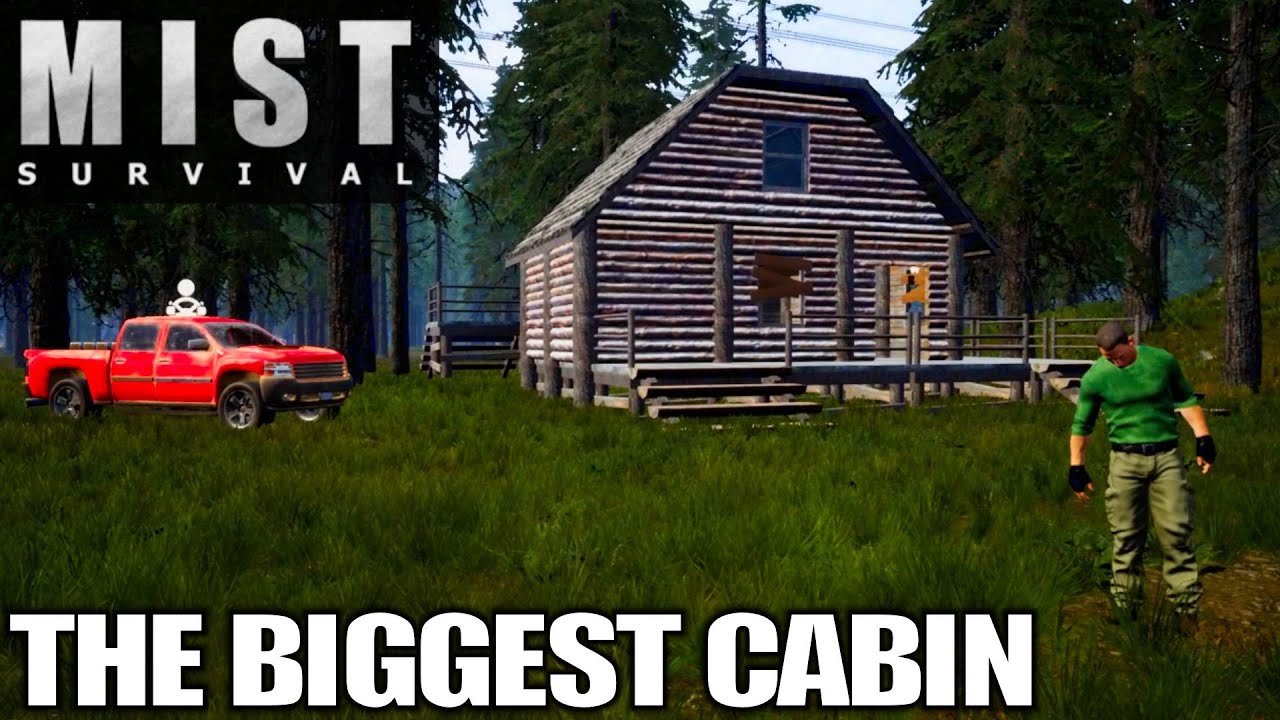 Crafting the BIGGEST Cabin Mist Survival Let’s Play Gameplay E12