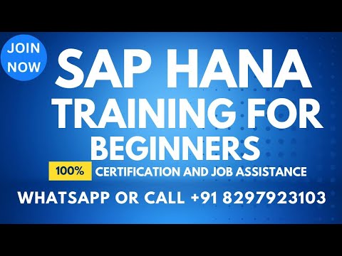 SAP HANA Training