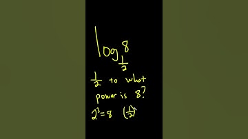 Learn How to Compute the Logarithm of a Number when the Base is a Fraction #shorts