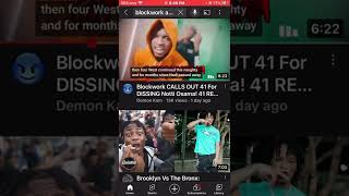 Blockwork Calls Out 41! And Drops a song Called 41K!! (Must Watch)Calls Sha Ek Out At End😰