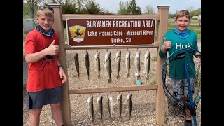 WALLEYE FISHING AT LAKE FRANSIS CASE