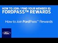 FordPass™ Rewards | How to Join / Find Your Member ID | Ford
