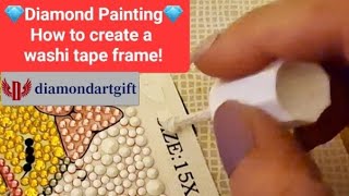 How I frame a small diamond painting! 