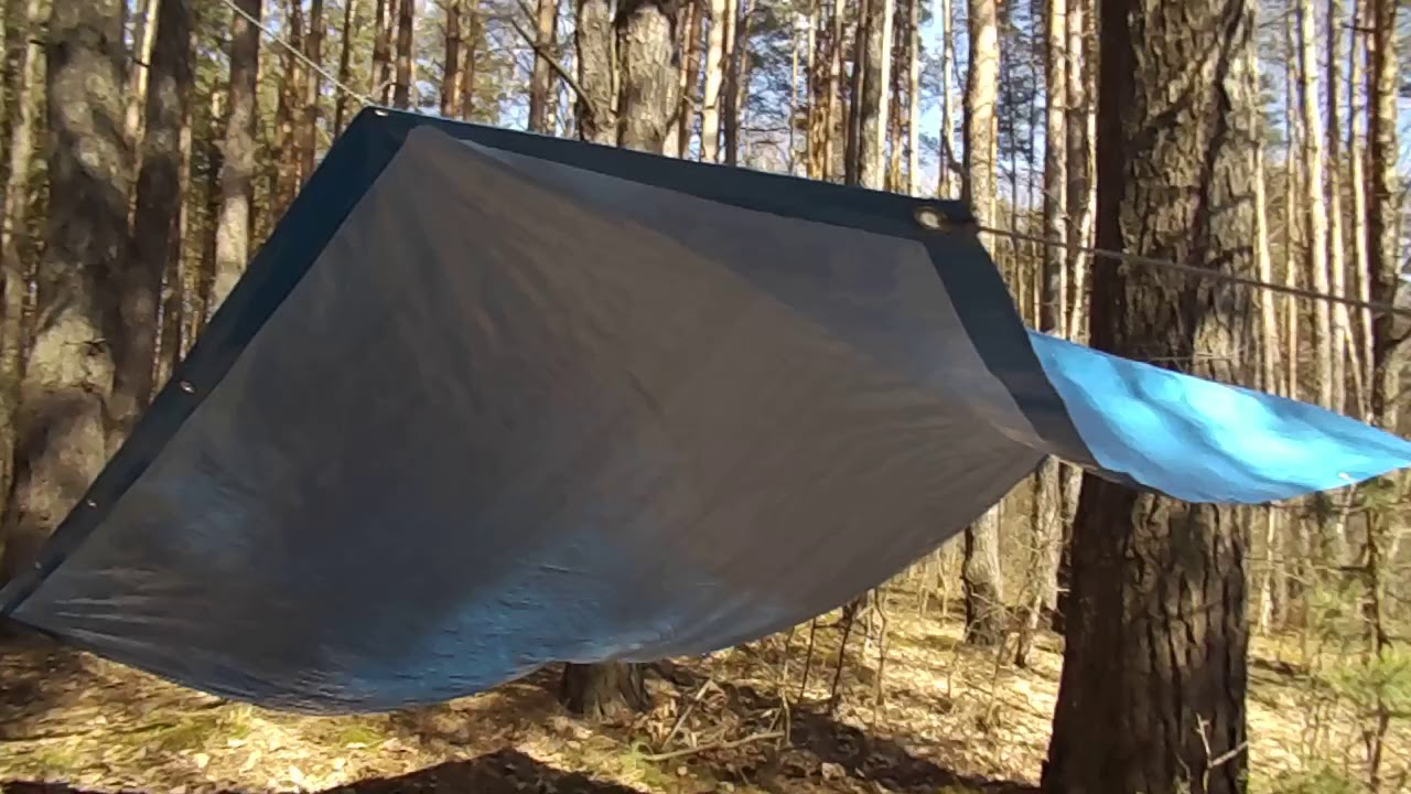 Установка тента - YouTube