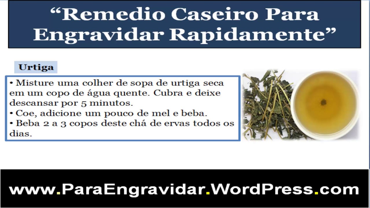 Remedios naturais para engravidar mais rapido - Ervas medicinais que ...