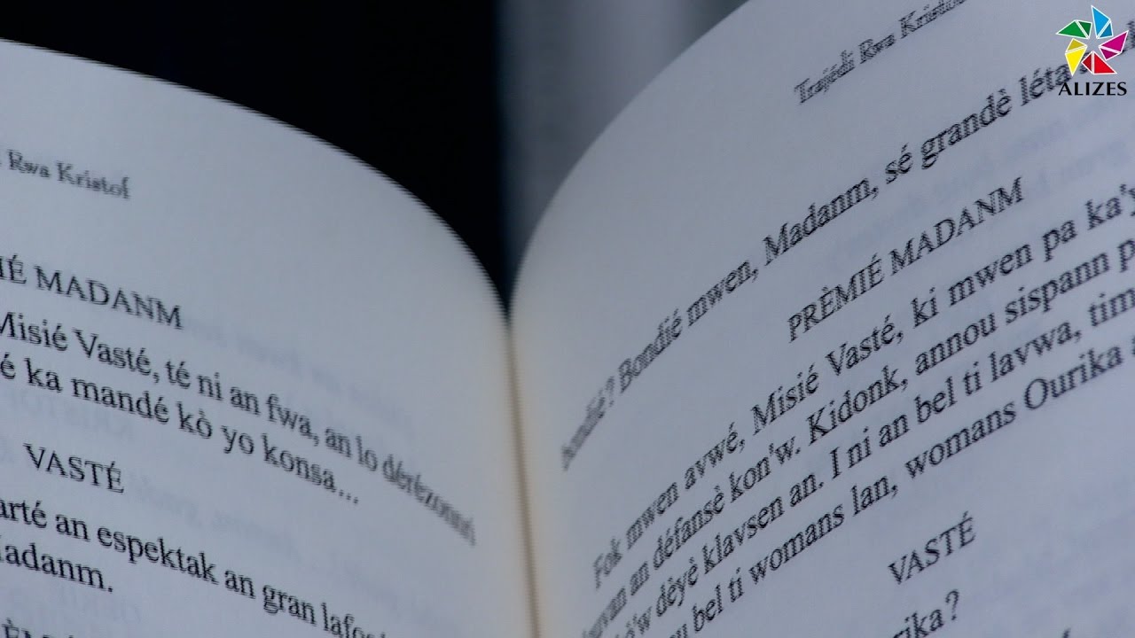 La production littéraire en Créole