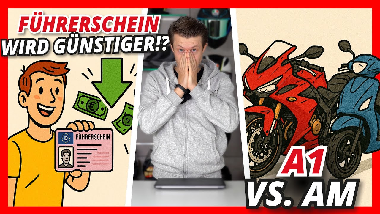 Führerschein wird billiger!? 🤑 A1 oder AM? 🏍️🛵 Meinung zu Airbagwesten 🦺💥