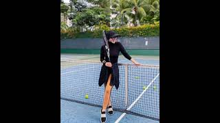 Inces Balik Lg Ke Singapura U0026 Tenis Lagi syahrinireinobarack shorts