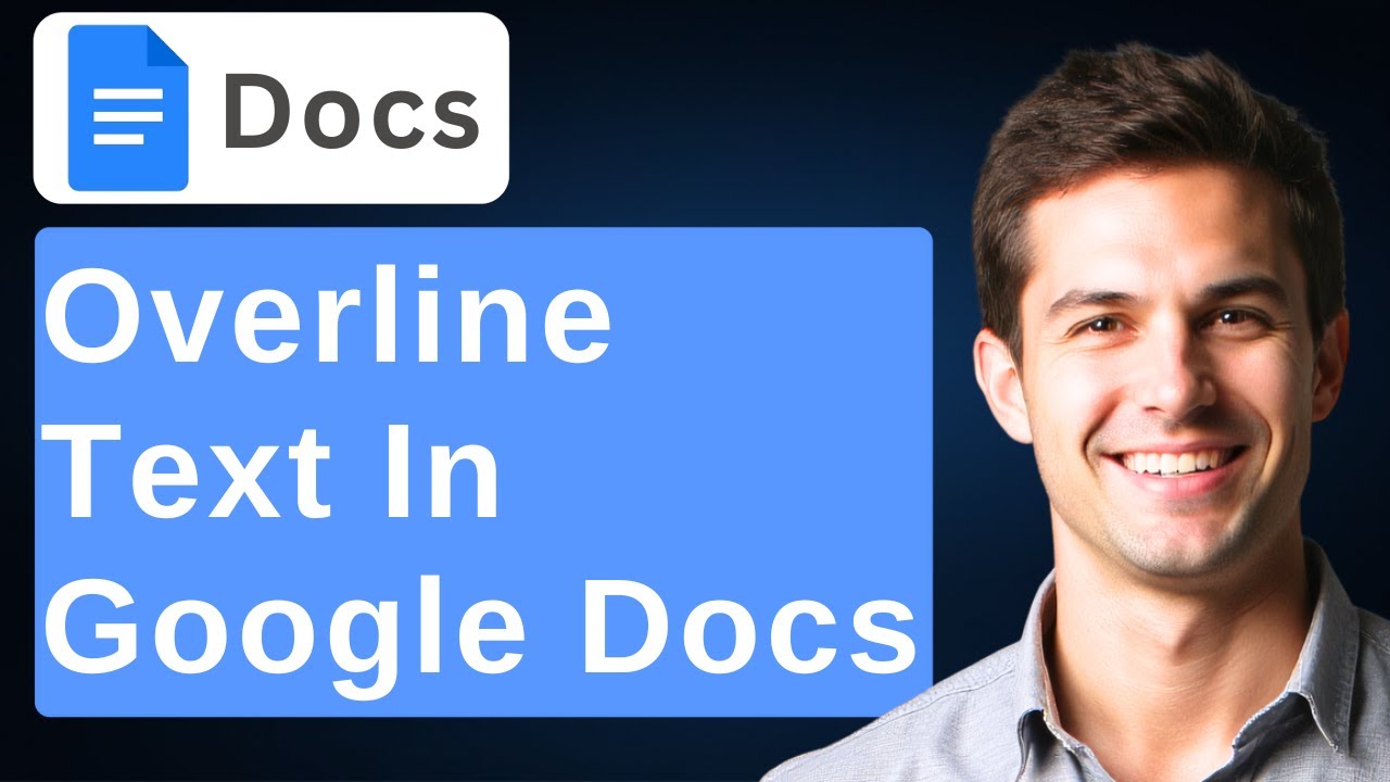 How To Overline Text In Google Docs [2026 Guide] - YouTube