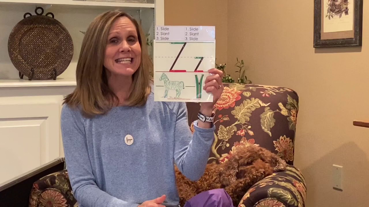 Mountainside Pre K Lesson 13 April 13 & 14 - Mrs. French reviews the Easter story and teaches the letter Zz.