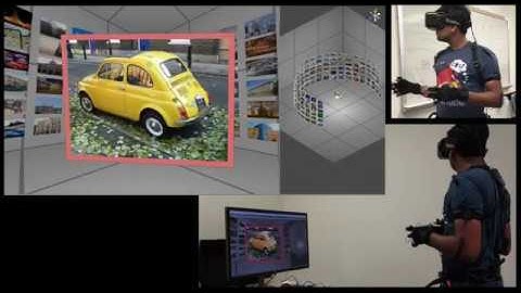 hand gesture controls for image categorization in immersive virtual environments