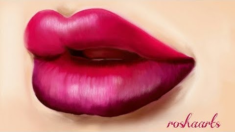 Autodesk sketchbook Lips Tutorial
