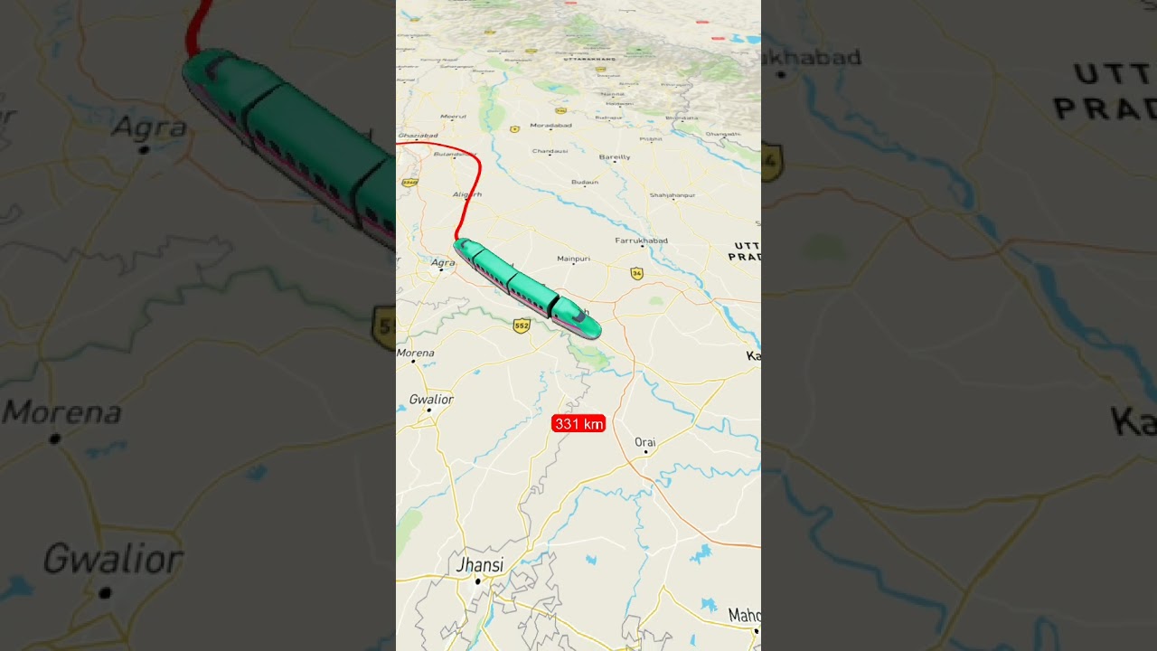 12428 Anand Vihar T Rewa Express || Route || Via Aligarh,Kanpur,Satna