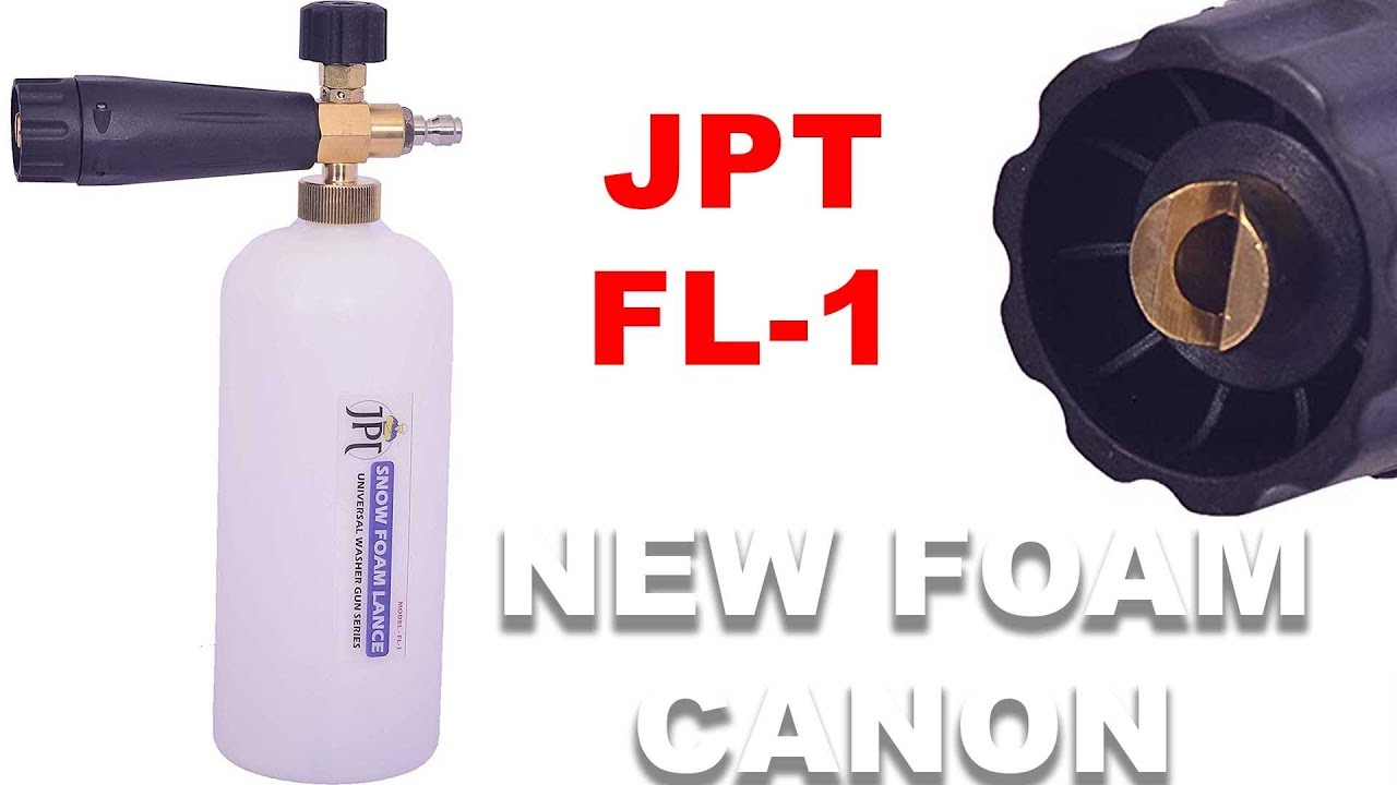 JPT Foam Canon FL1 YouTube