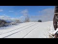 Novembre, la prima nevicata 
