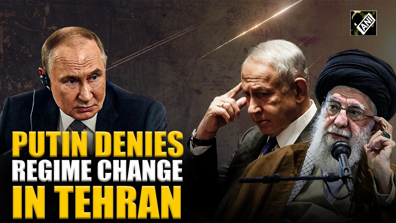 Russia’s President Putin denies regime change in Tehran amid Iran-Israel conflict