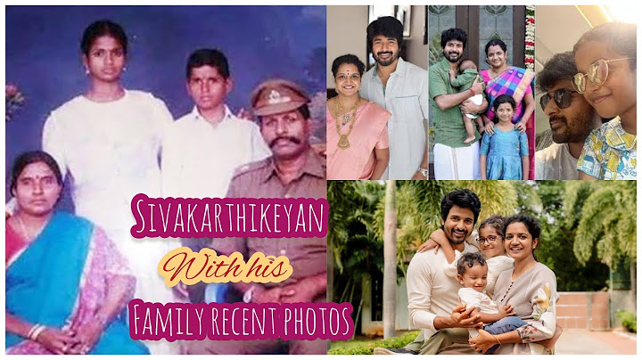Sivakarthikeyan with his family photos | actor Sivakarthikeyan recent photo shoot | movies