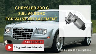 Chrysler 300 3.5L | EGR Valve Replacement DIY (Step-by-Step)