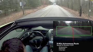 NVIDIA 8 Mile Autonomous Drive
