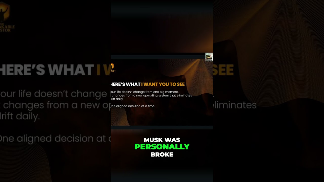 Elon Musk's Near Bankruptcy & Unyielding Spirit! 