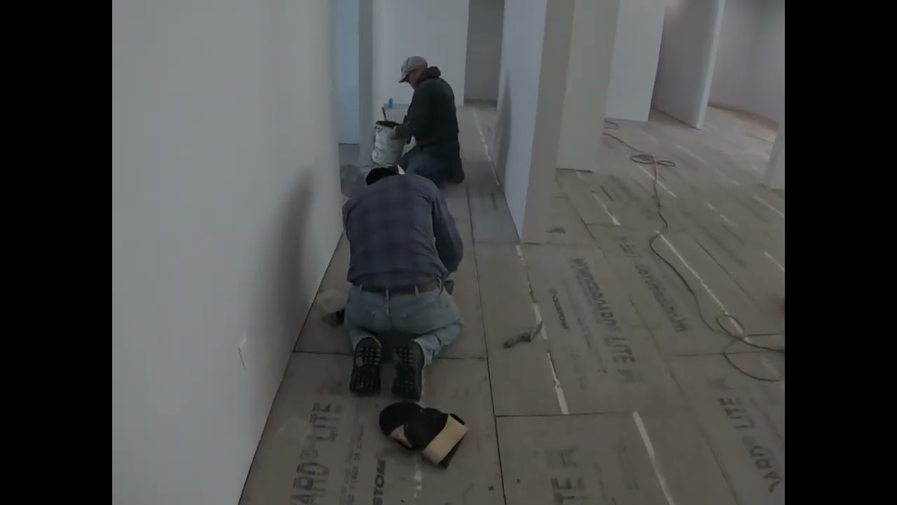 Wonderboard getting ready to Tile