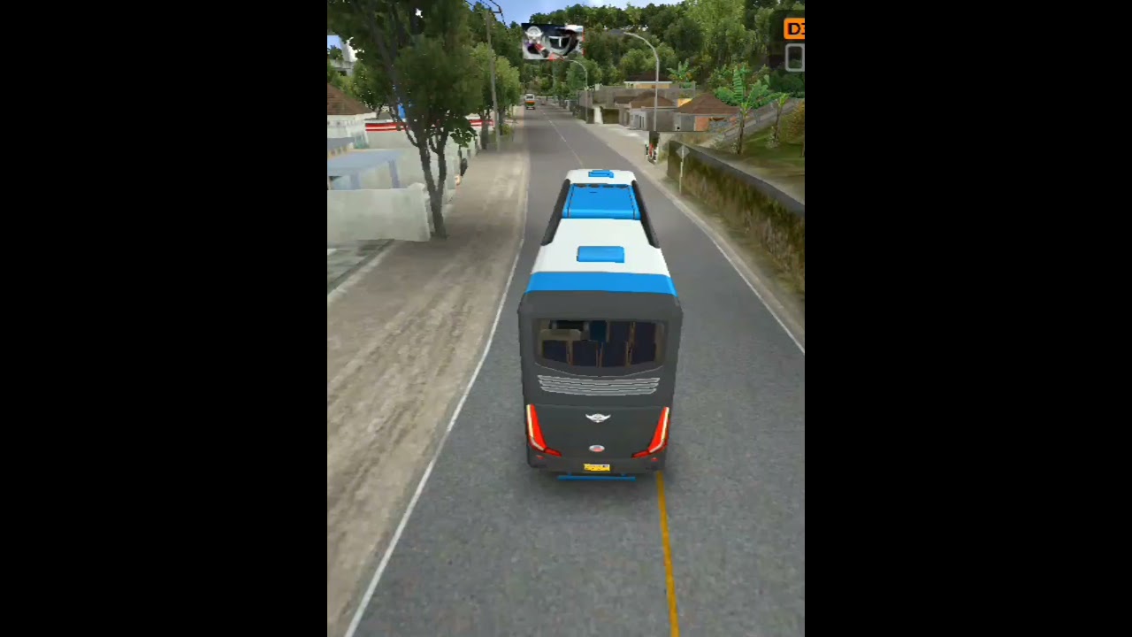 Indonesia bus driving simulator game 