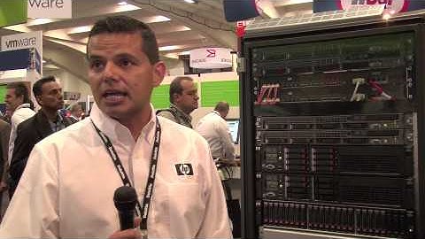 Oracle Open World: Servers at HP Booth