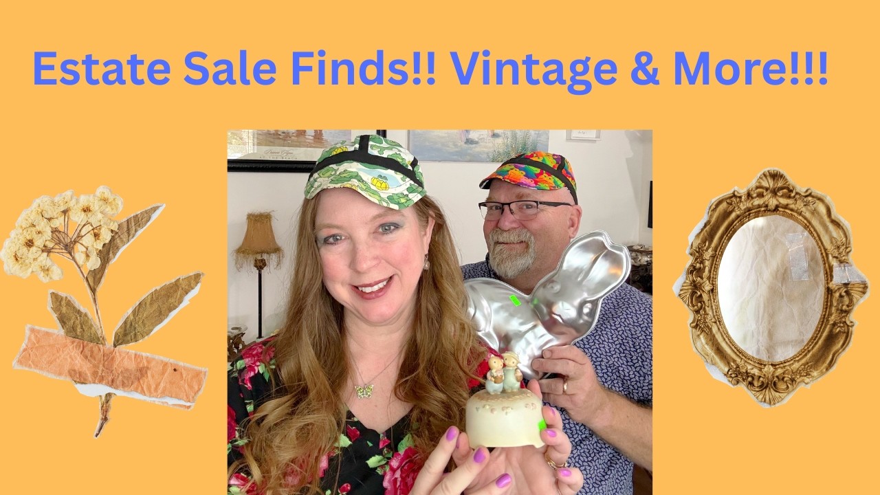 Estate Sale Finds! Vintage & More! #estatesale #estatesalefinds #reseller #resellercommunity