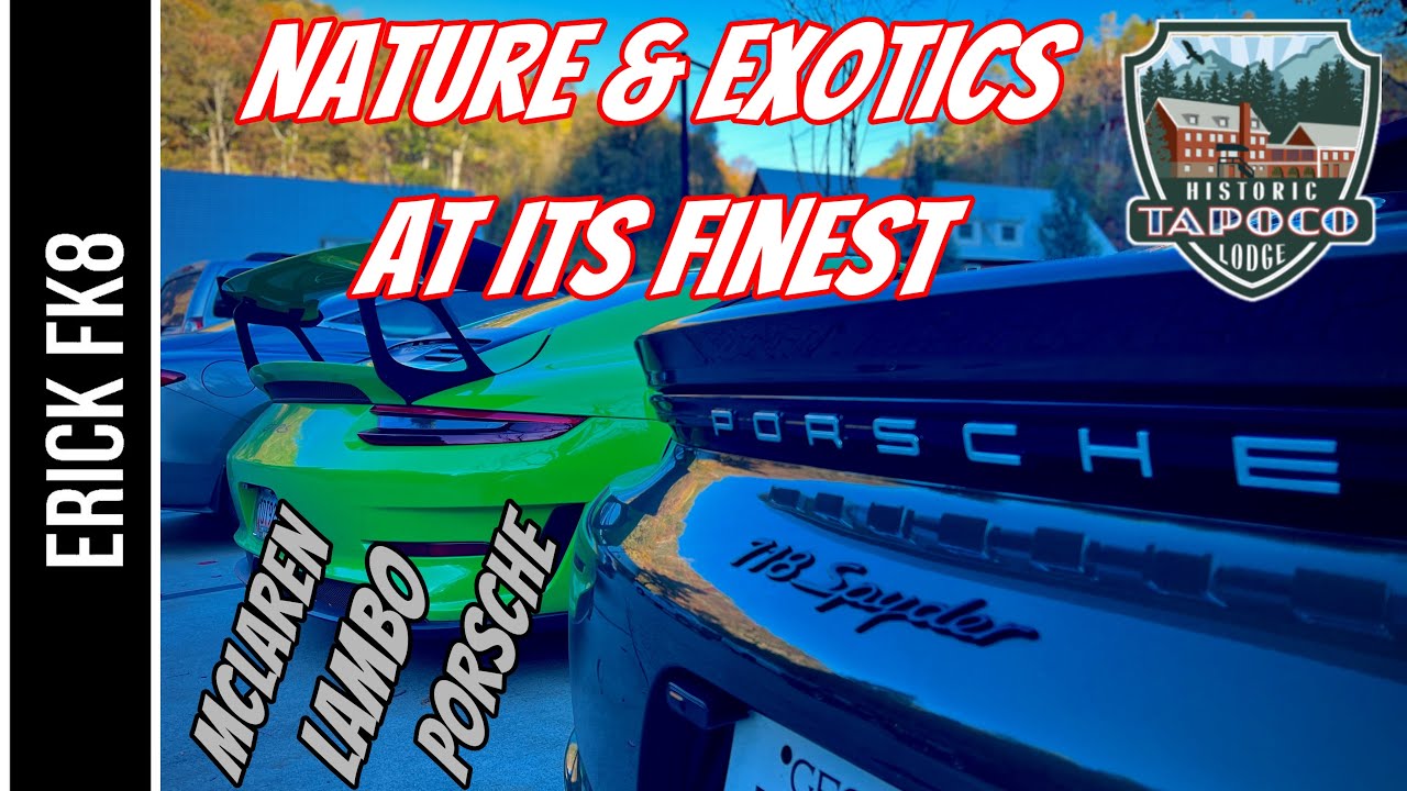 The Tail of the Dragon // Exotic Cars // Tapoco Lodge in North Carolina