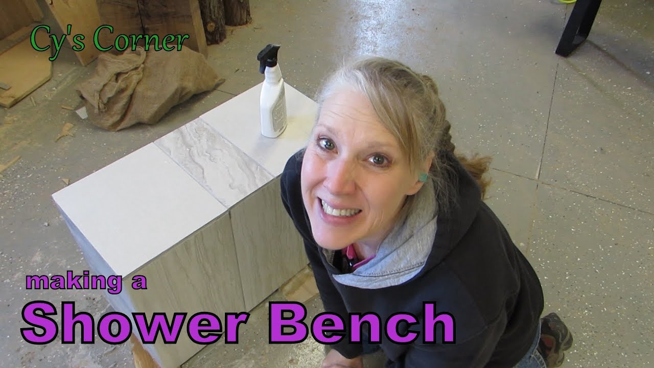 Making a Shower Bench - YouTube