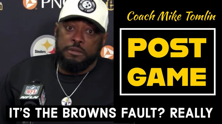 Coach Mike Tomlin Post Game Press Conference - Pittsburgh Steelers vs. Cleveland Browns Week 11